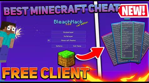 Bleach hack 1.20 bleach addon for Minecraft PE 1